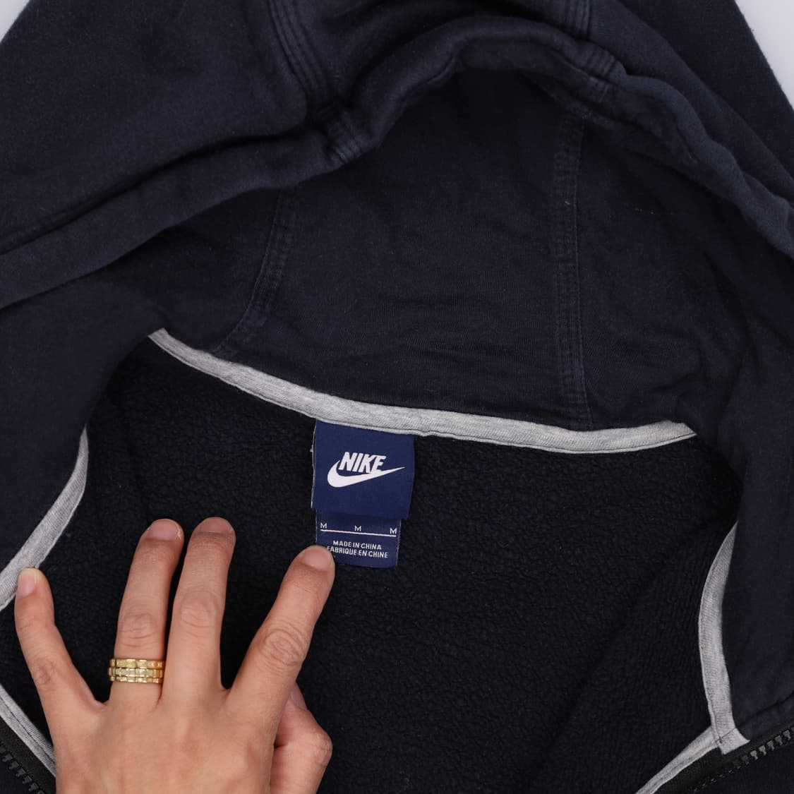 M 나이키 스몰로고 후드집업 0424H1 상품이미지4