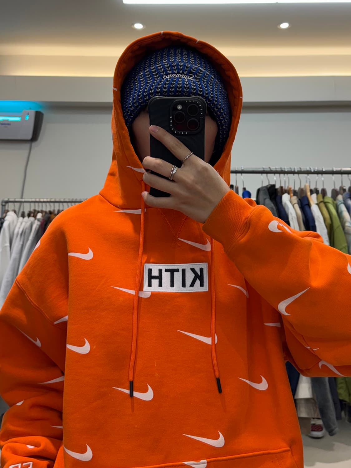 나이키xKITH 뉴욕 닉스 AOP 후드 상품이미지7