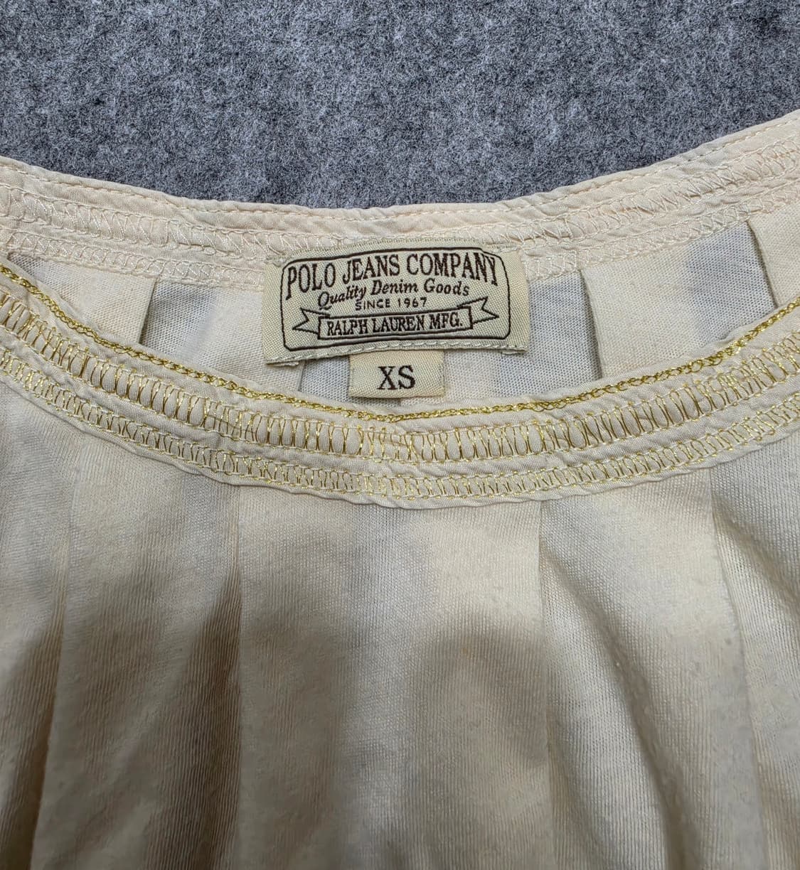 폴로 진스 빈티지 캐미솔 나시티 슬리브리스 나시탑 XS 상품이미지6