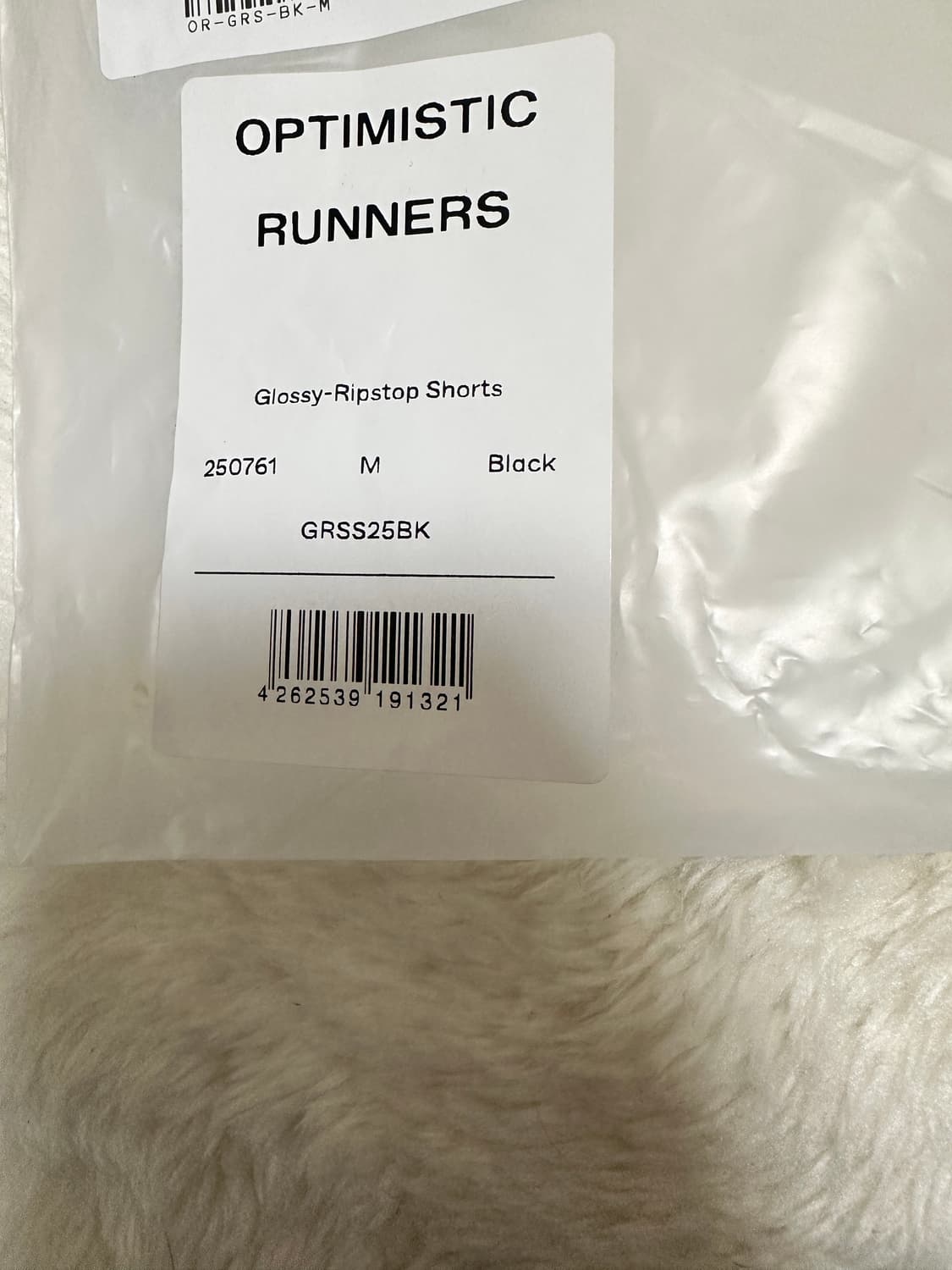 [M] 옵티미스틱러너스 립스탑 쇼츠 블랙 상품이미지6