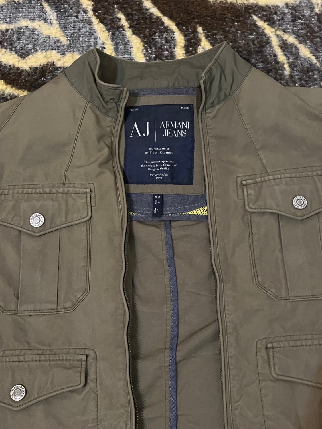 Armani jeans 유틸리티 필드 자켓 상품이미지3