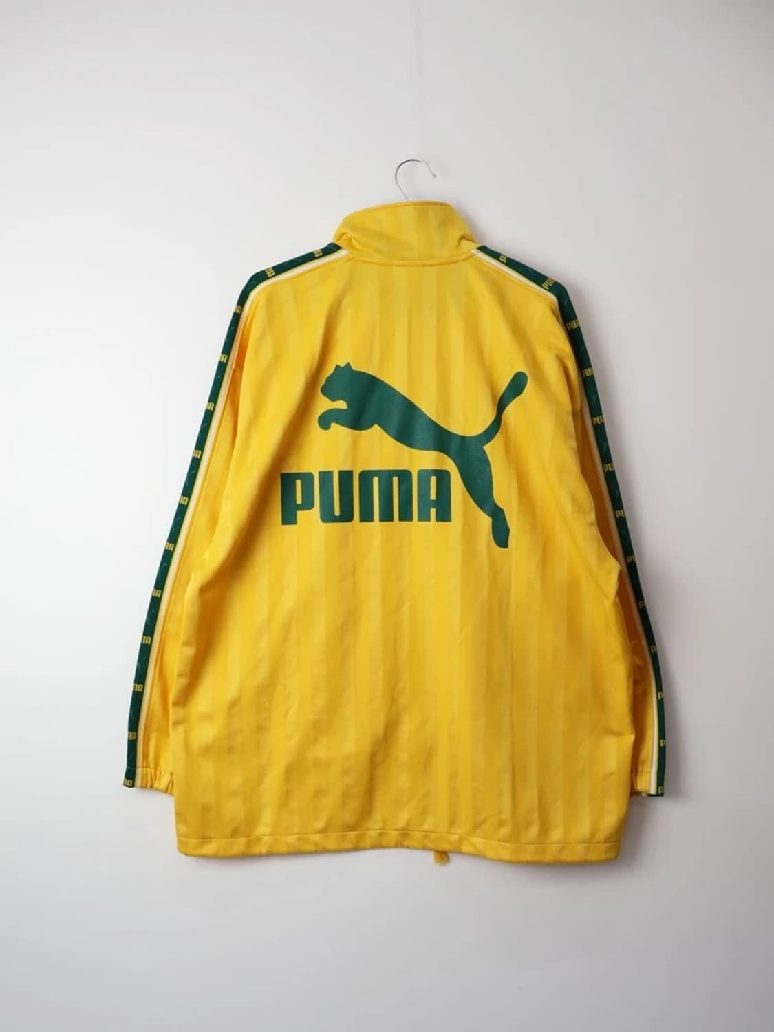 Vintage Puma Yellow Track Jacket 상품이미지6