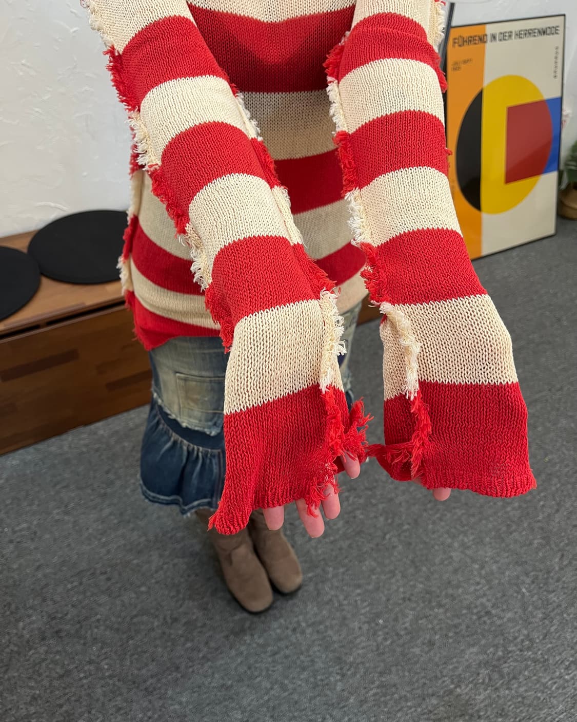 마르니 21SS 그런지 스트라이프 니트 상품이미지4