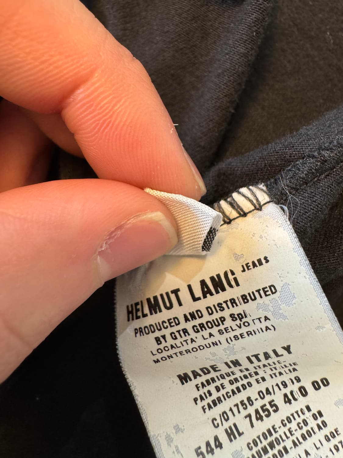 1999aw Helmut lang long sleeve 상품이미지5