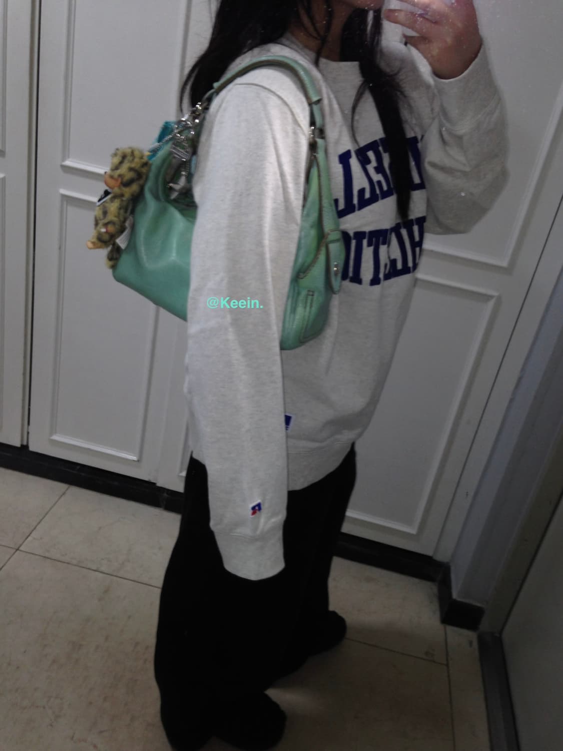 Tods tiffiani mint shoulder bag 상품이미지5