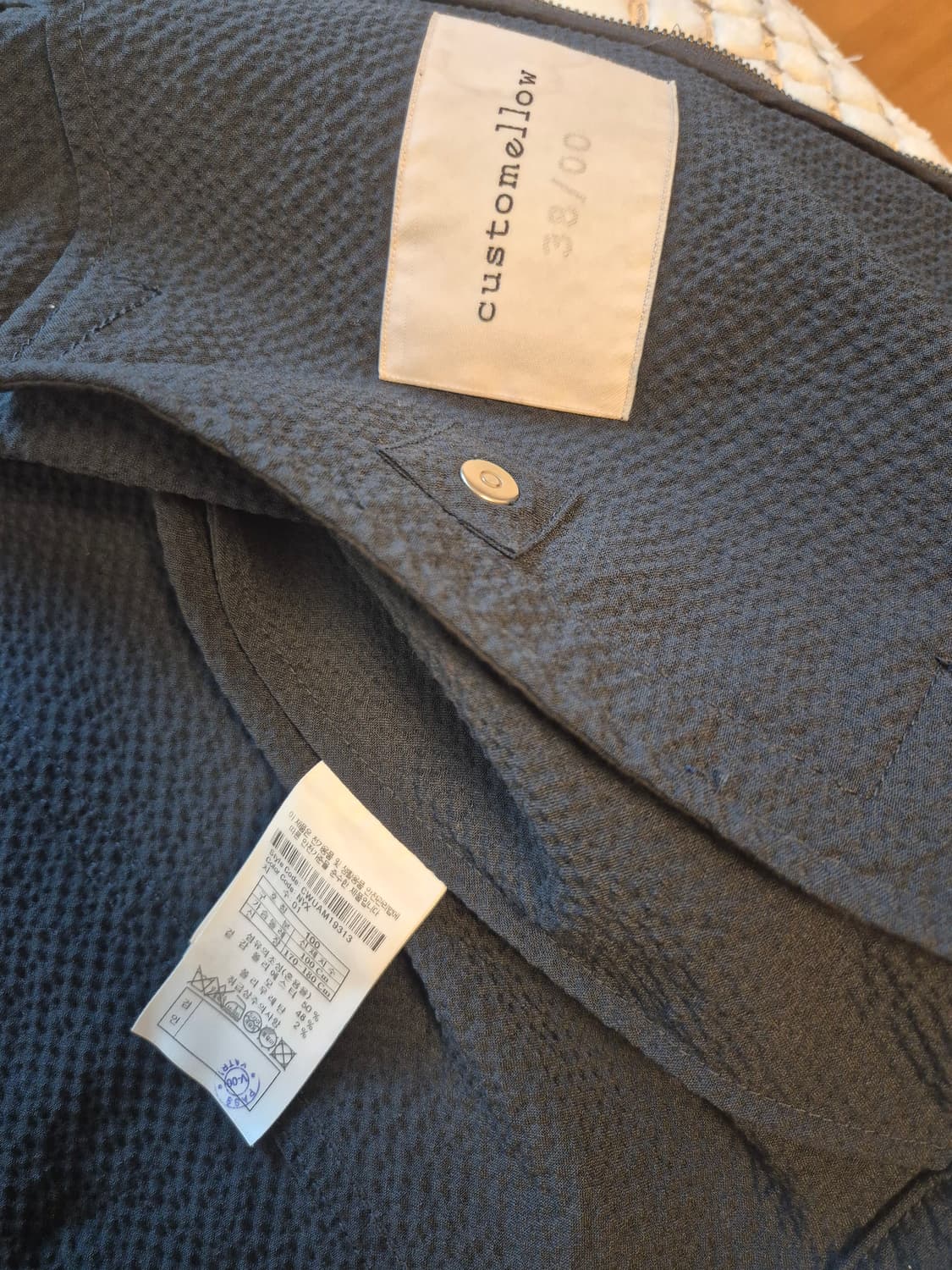 커스텀멜로우 블루종 자켓 M 상품이미지4