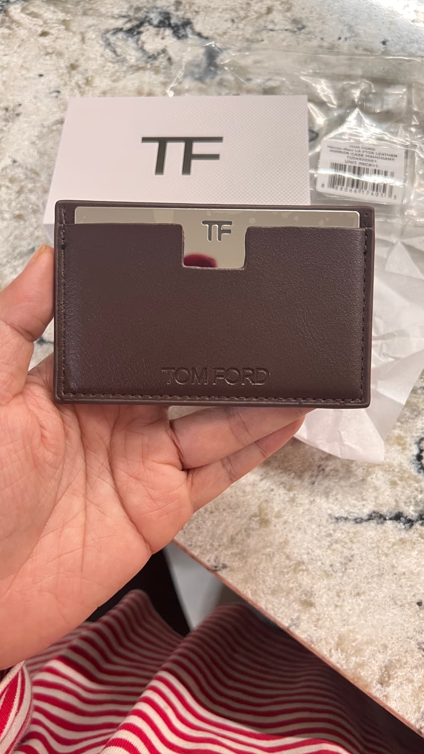 톰포드 미러 카드지갑(브라운) 상품이미지3