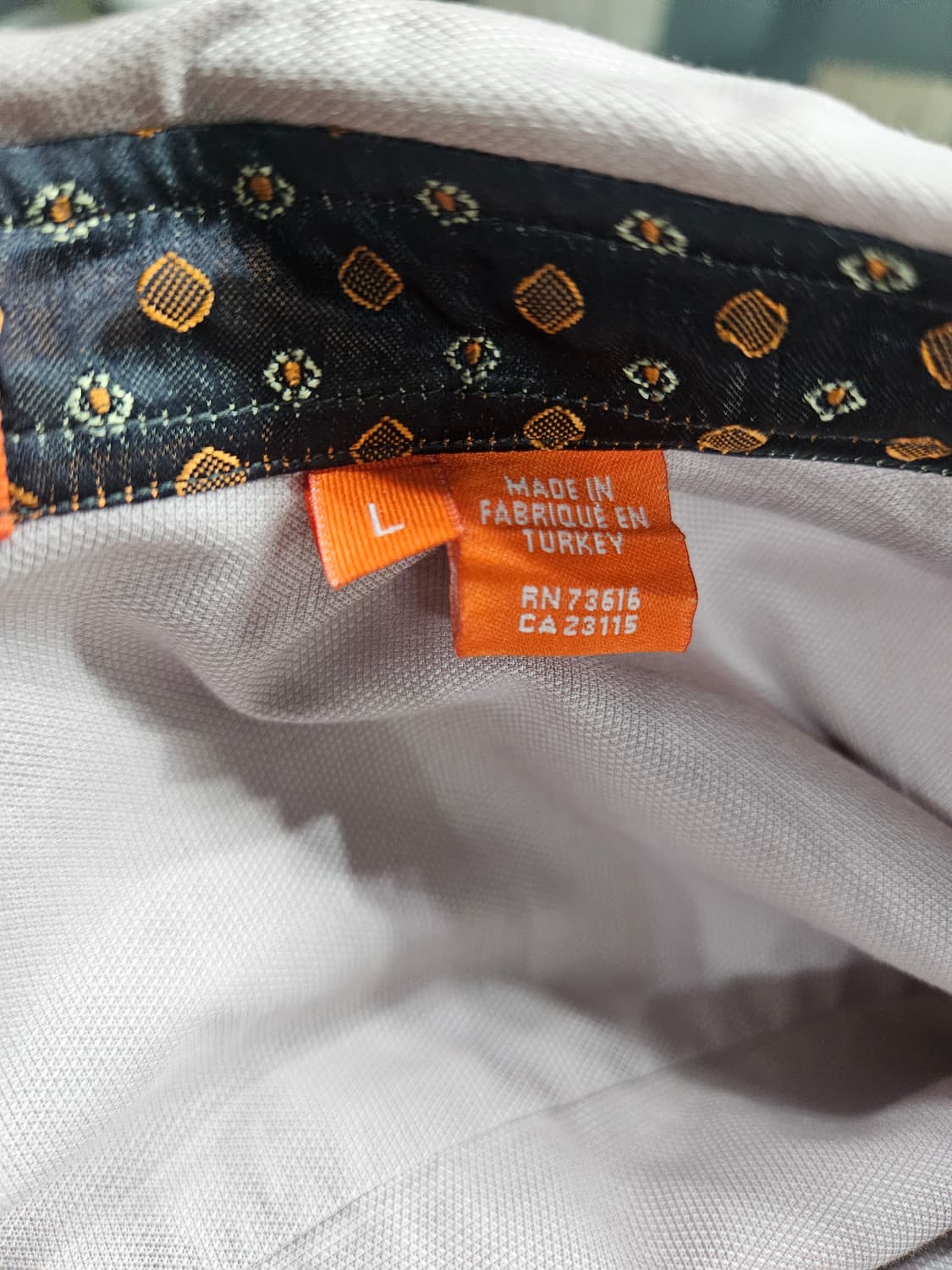 휴고보스 라이트핑크 남성 슬림핏 100 긴팔셔츠  상품이미지8