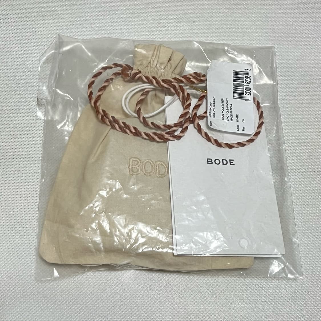 보디 BODE Willow 브로치/화이트 상품이미지4