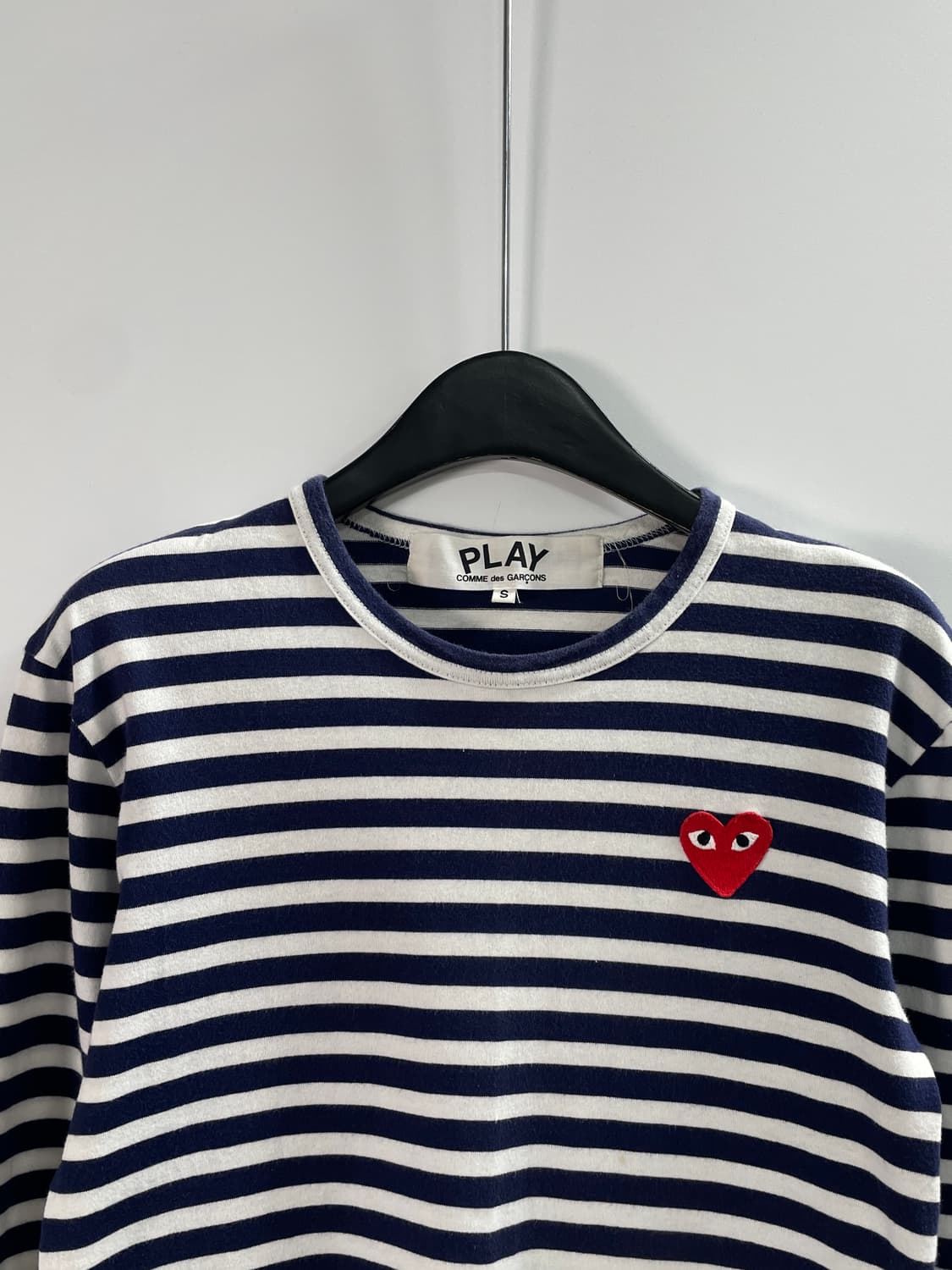 꼼데가르송 스트라이프 롱슬리브 긴팔티 (on.635) 상품이미지2