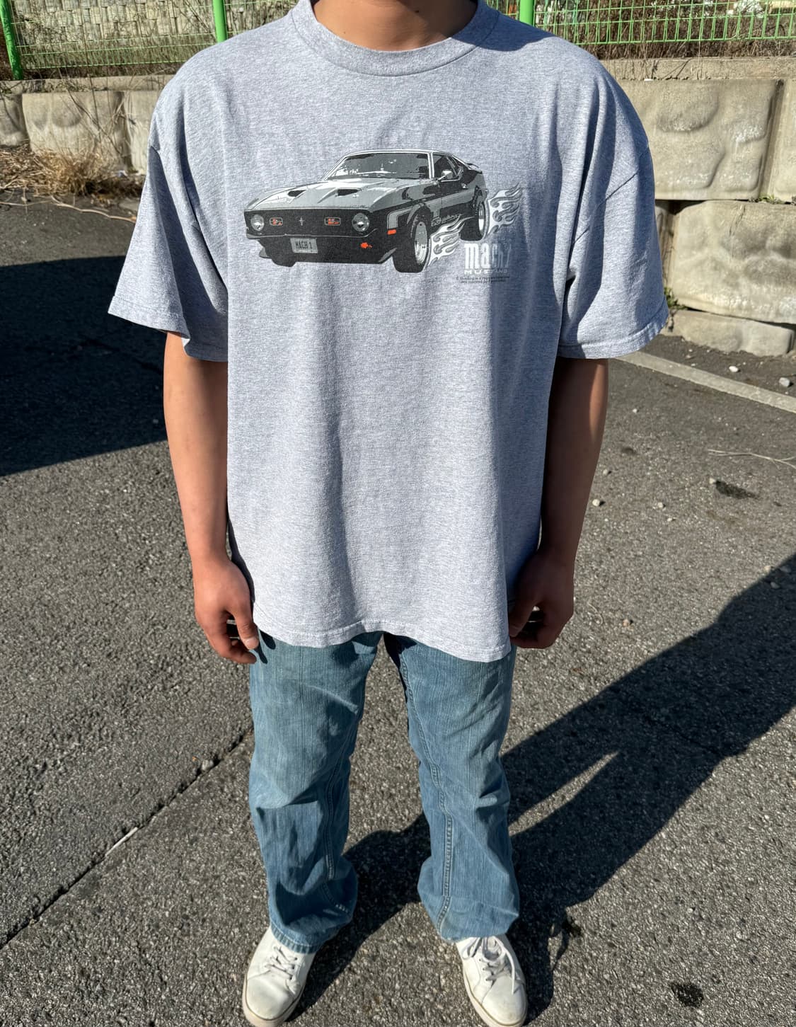 90s Ford  Mustang 포드 머스탱 Mach 1 그래픽 티셔프 상품이미지4