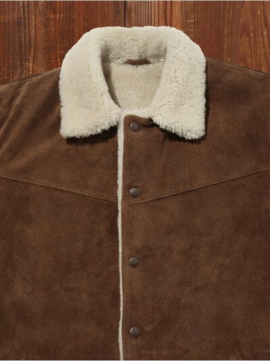 (M)리바이스 LVC 스웨이드 쉐르파 자켓 상품이미지6