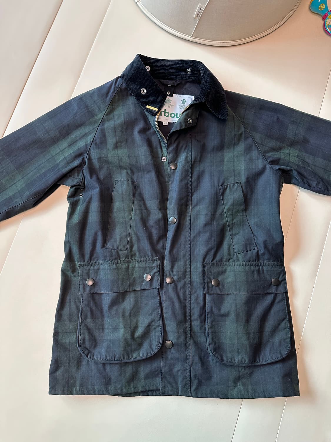 바버 비데일 슬림 블랙와치 42사이즈 상품이미지1