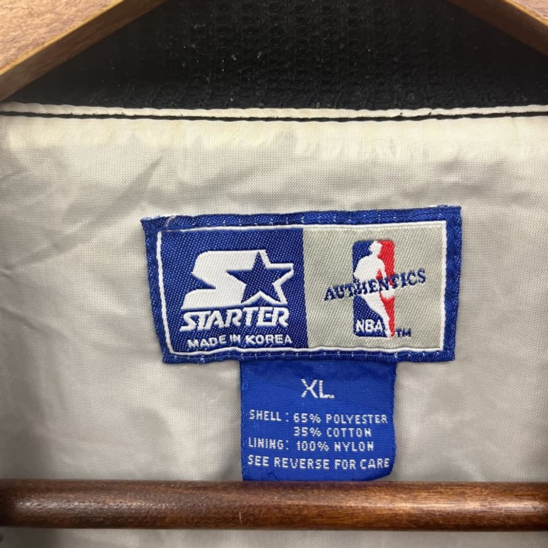 스타터 NBA 올드스쿨 시카고불스 반집업 오버핏 니트 XL C10792 상품이미지5