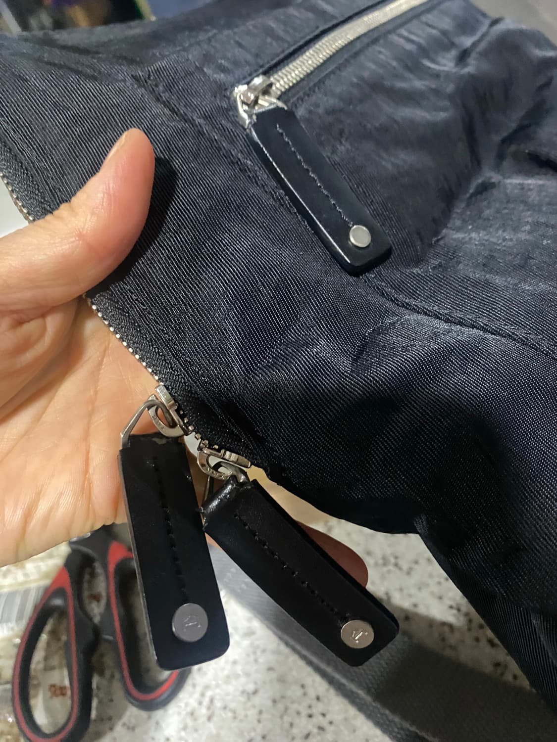 ANU ANU 블랙 백팩 상품이미지10