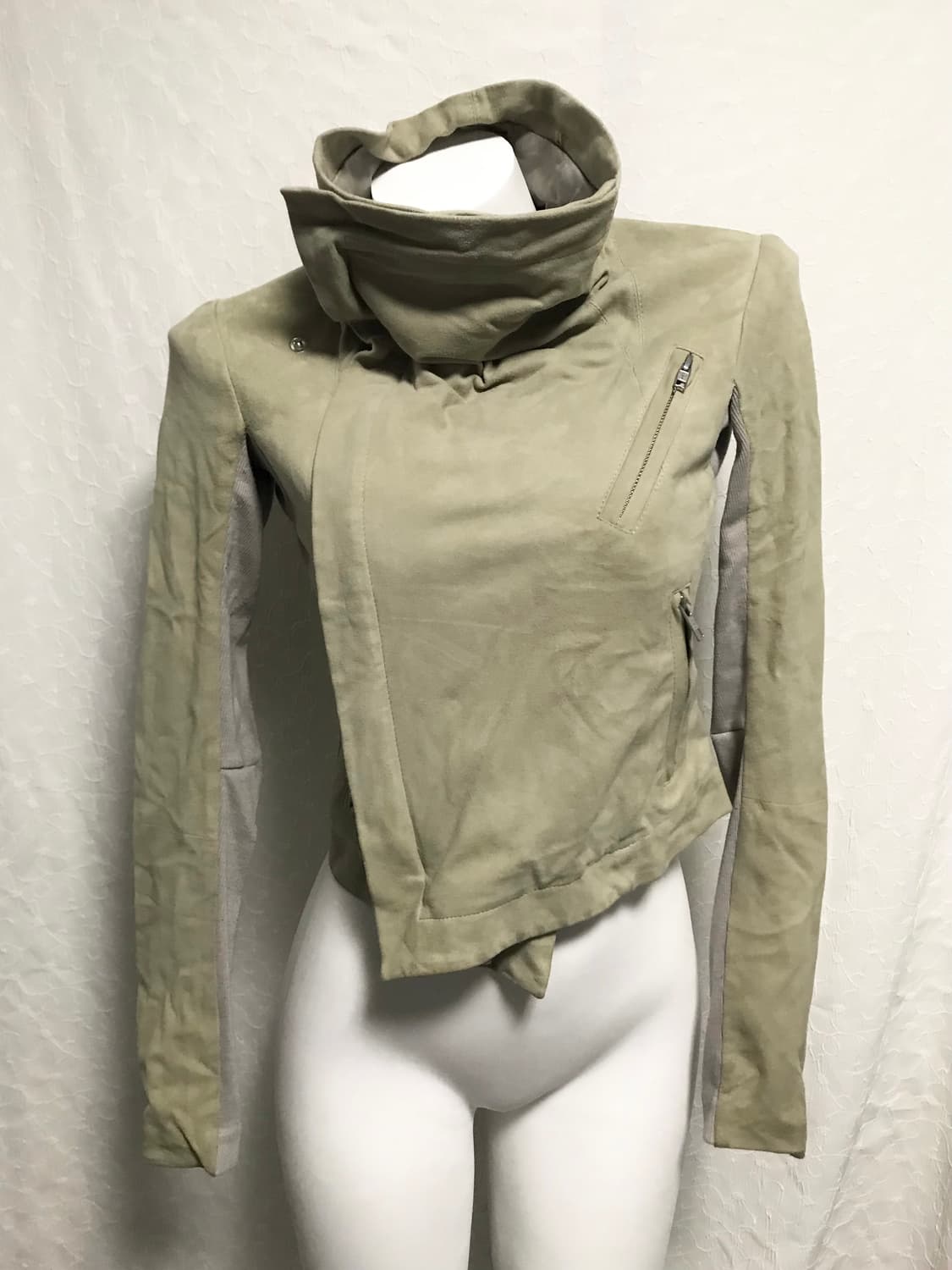 빈티지 아카이브 스웨이드 하이넥 자켓 상품이미지5