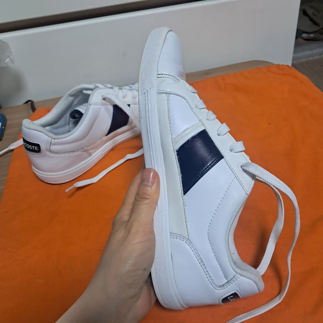 라코스테 EUROPA  스니커즈 40사이즈(250~255) 상품이미지8