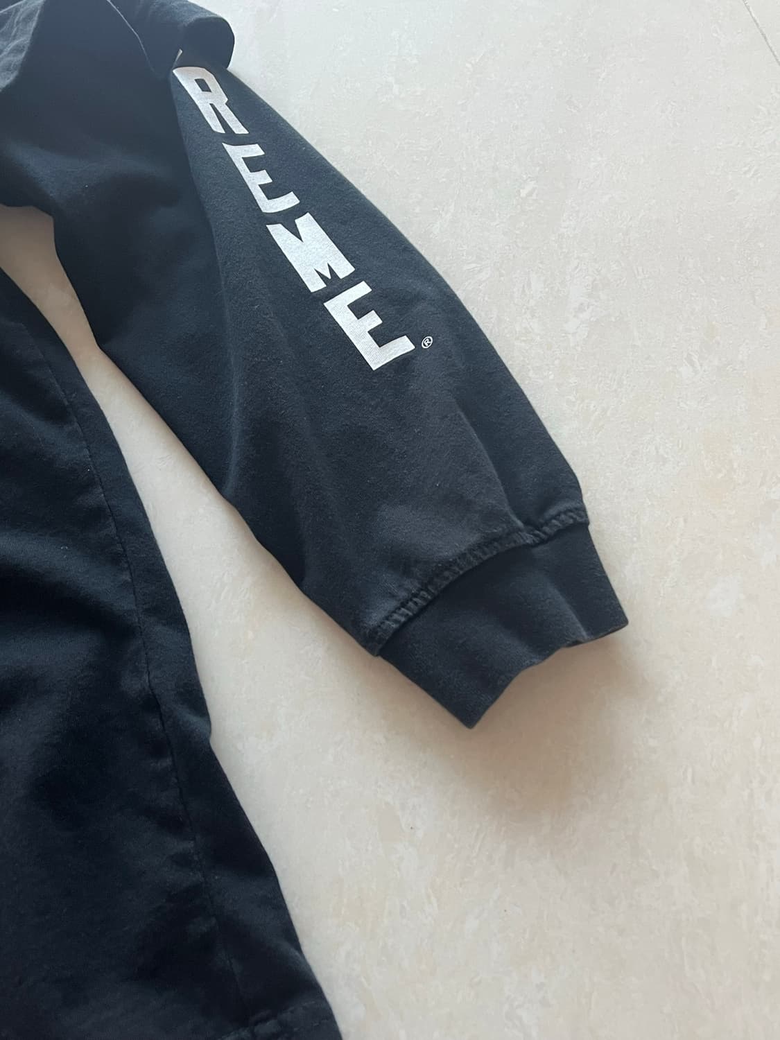 슈프림 레이어드 후드 롱슬리브탑 블랙 m 상품이미지4