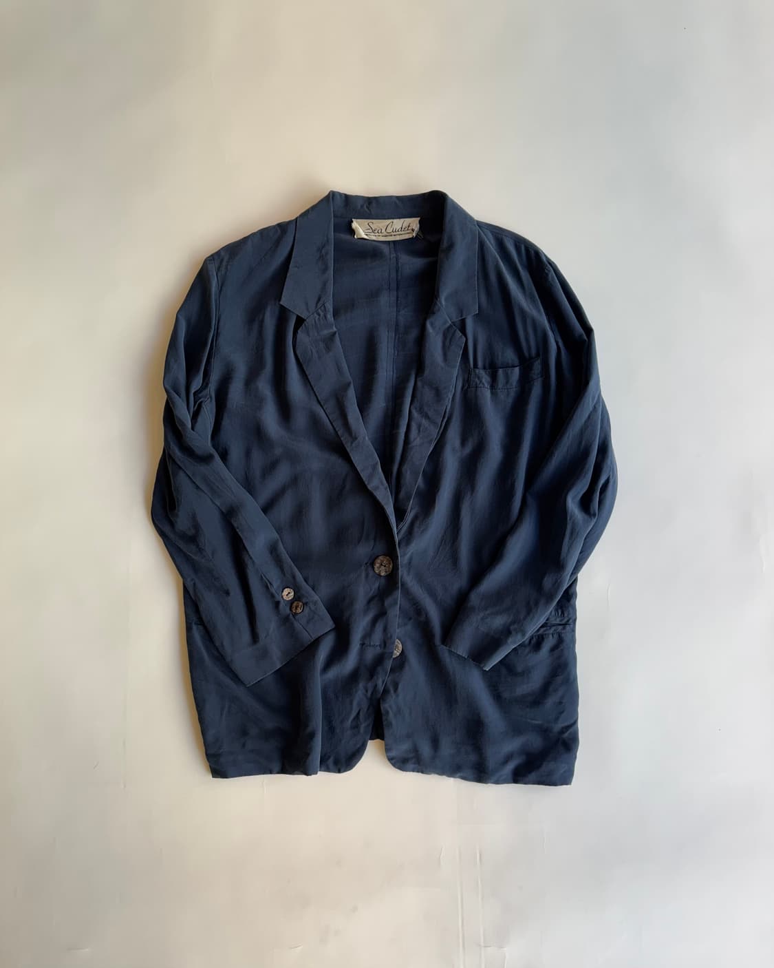 Fluid Draped Blazer 상품이미지1