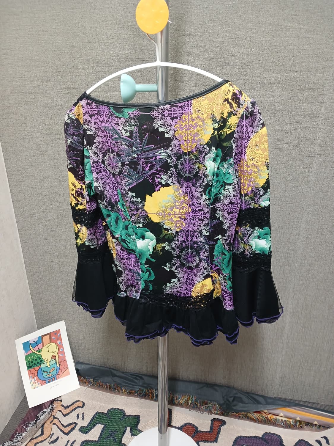 오즈온 오리엔탈 레이스 블라우스 상품이미지2