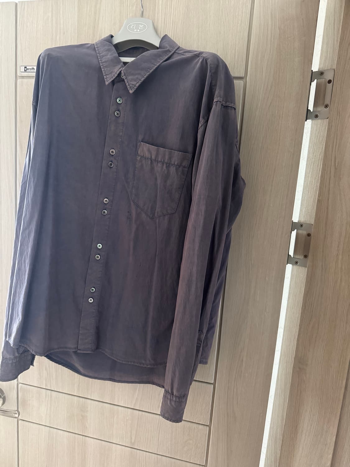 해칭룸 라나셔츠 블루4 상품이미지3