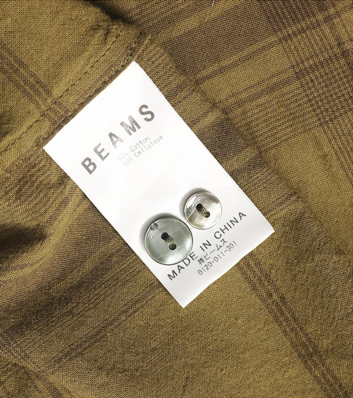 BEAMS - FADE CHECK LOOSE FIT SHIRT 상품이미지9