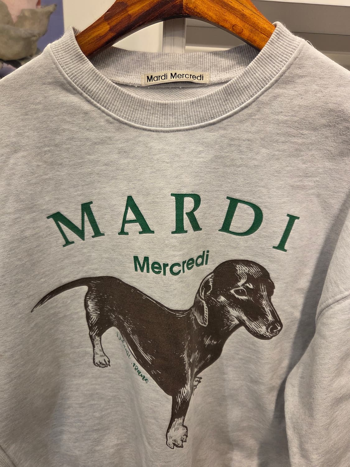 마르디메크르디 오버핏 맨투맨 상품이미지2