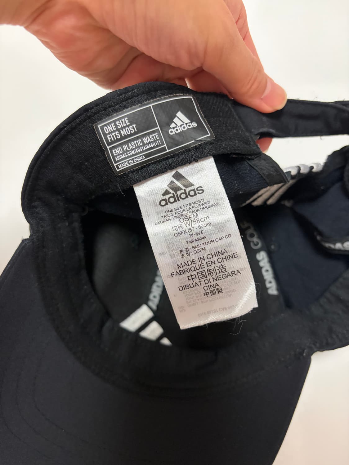 아디다스 기능성 볼캡 블랙 상품이미지6