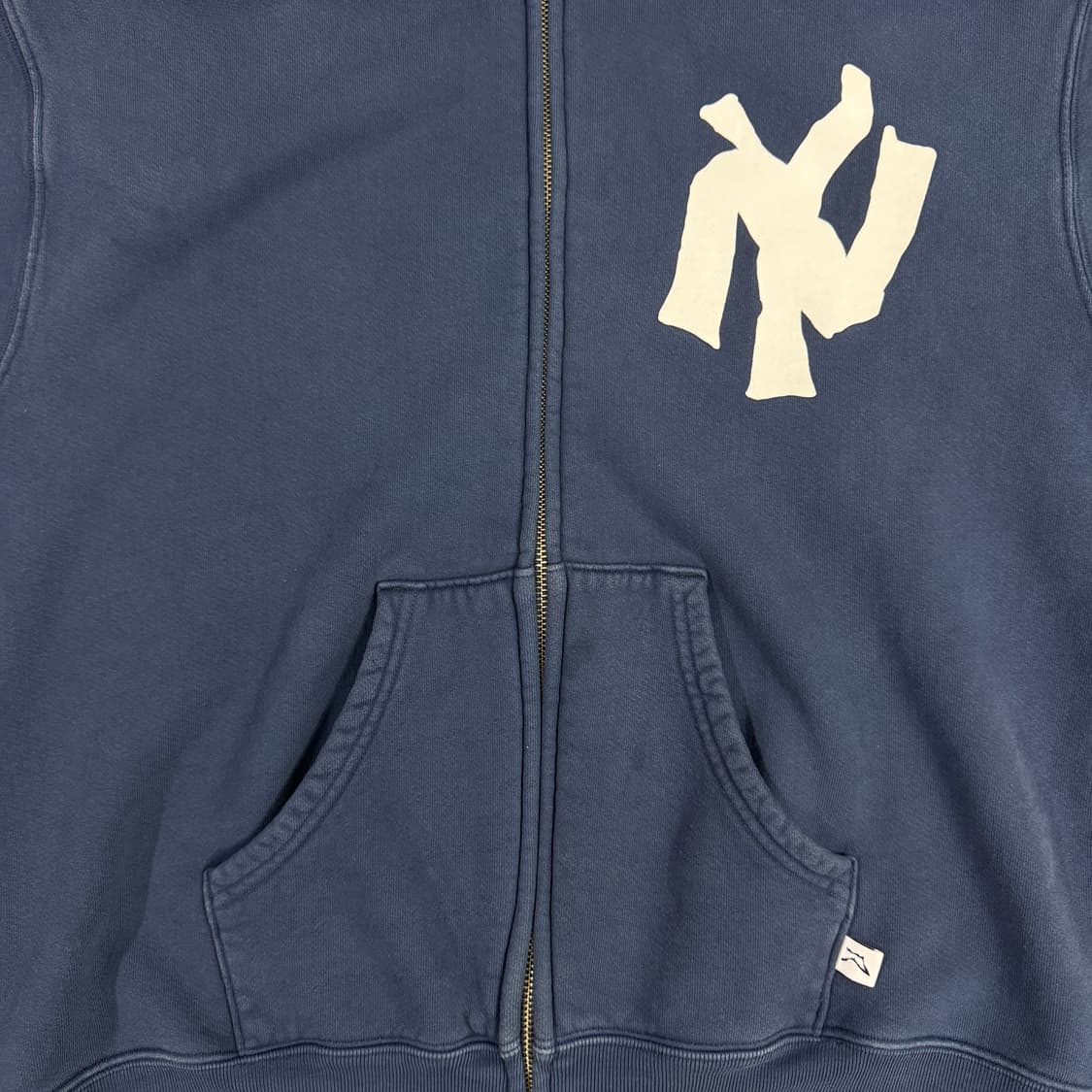 아킴보 클럽 NY 후드집업 네이비 Akimbo Club Hoodie 상품이미지3
