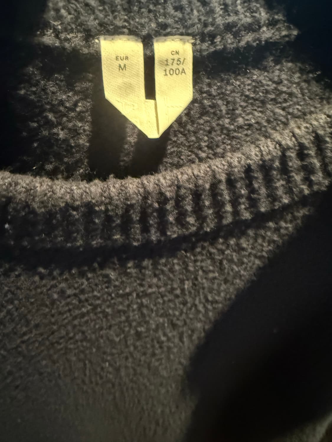 아르켓 니트 네이비 M 상품이미지3