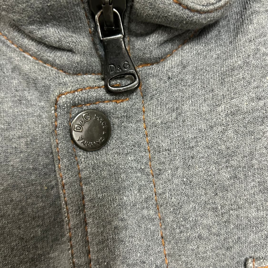 (40) 돌체앤가바나 그레이 포켓 봄버 자켓 상품이미지6