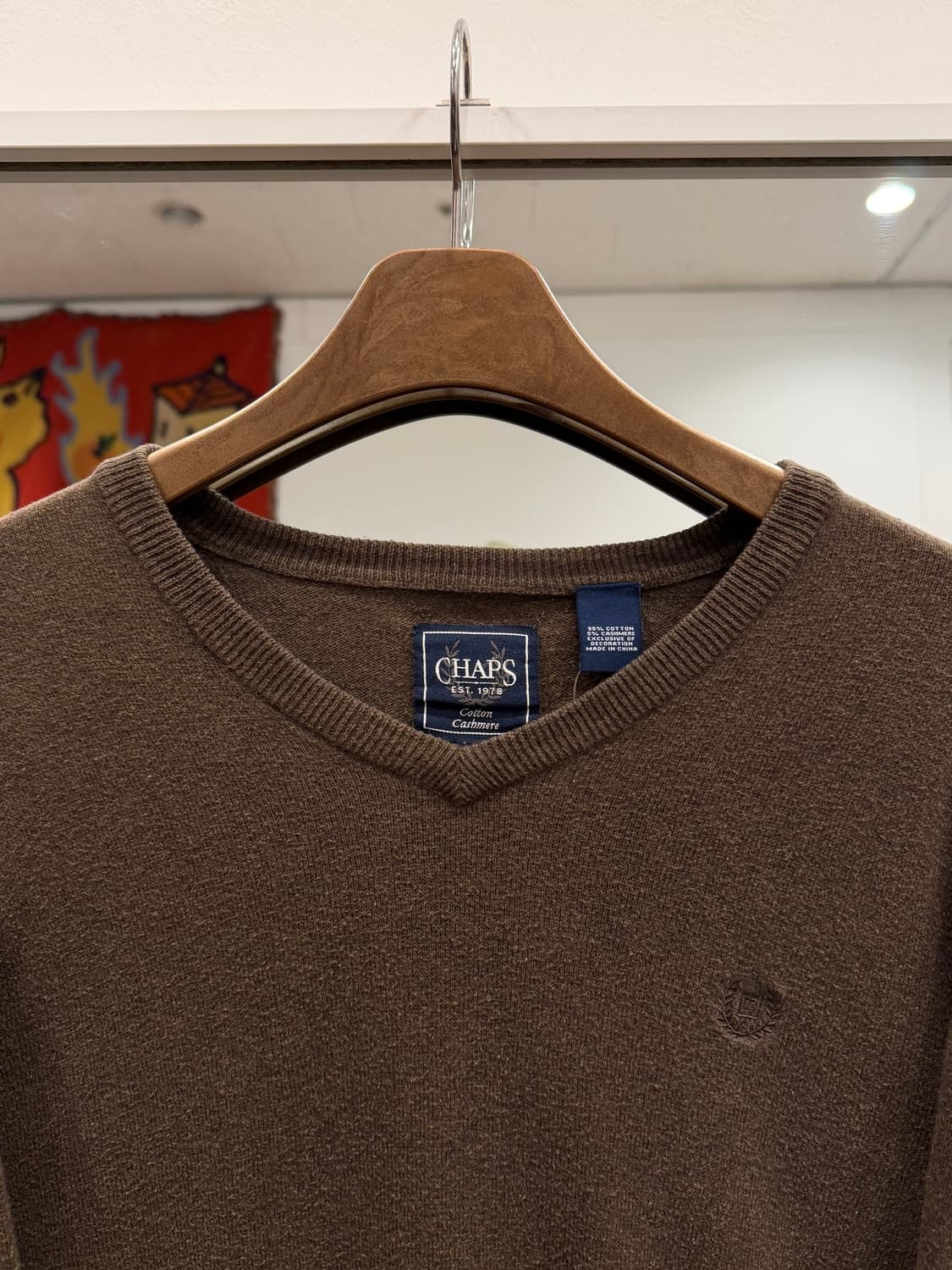 Chaps ralph lauren 챕스 랄프로렌 코튼 캐시미어 니트 상품이미지2