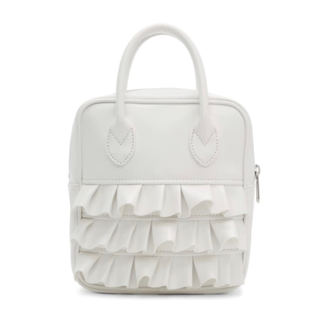 꼼데가르송 걸 프릴백 화이트  상품이미지1