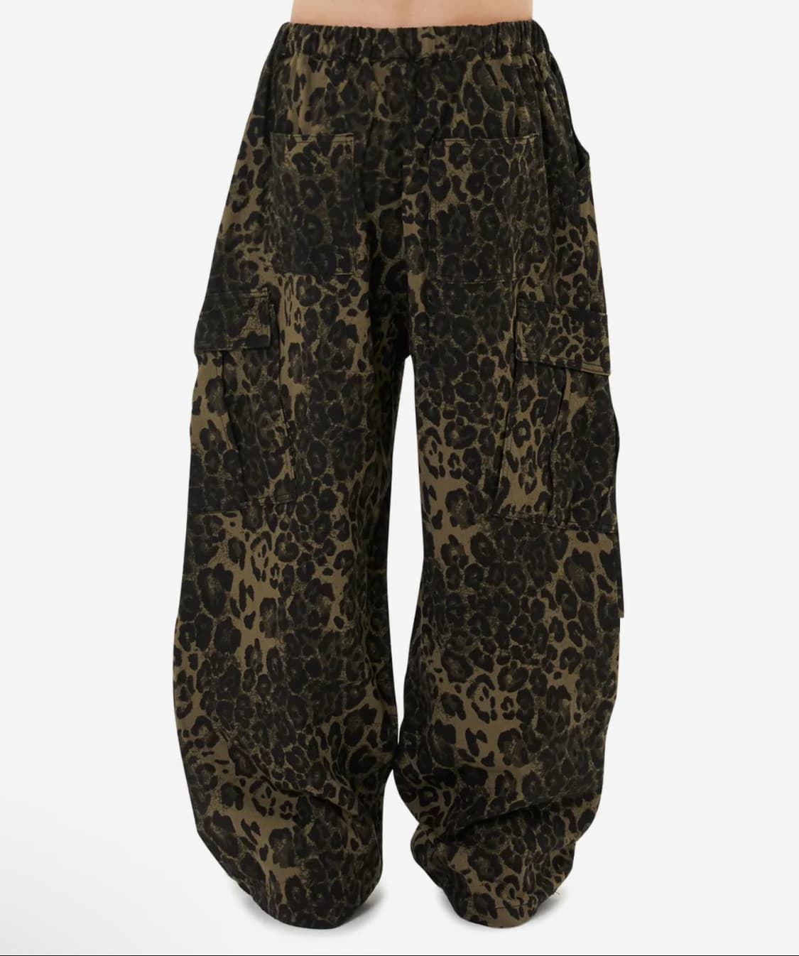 OY 오와이 레오파드 카고 팬츠 바지 상품이미지2