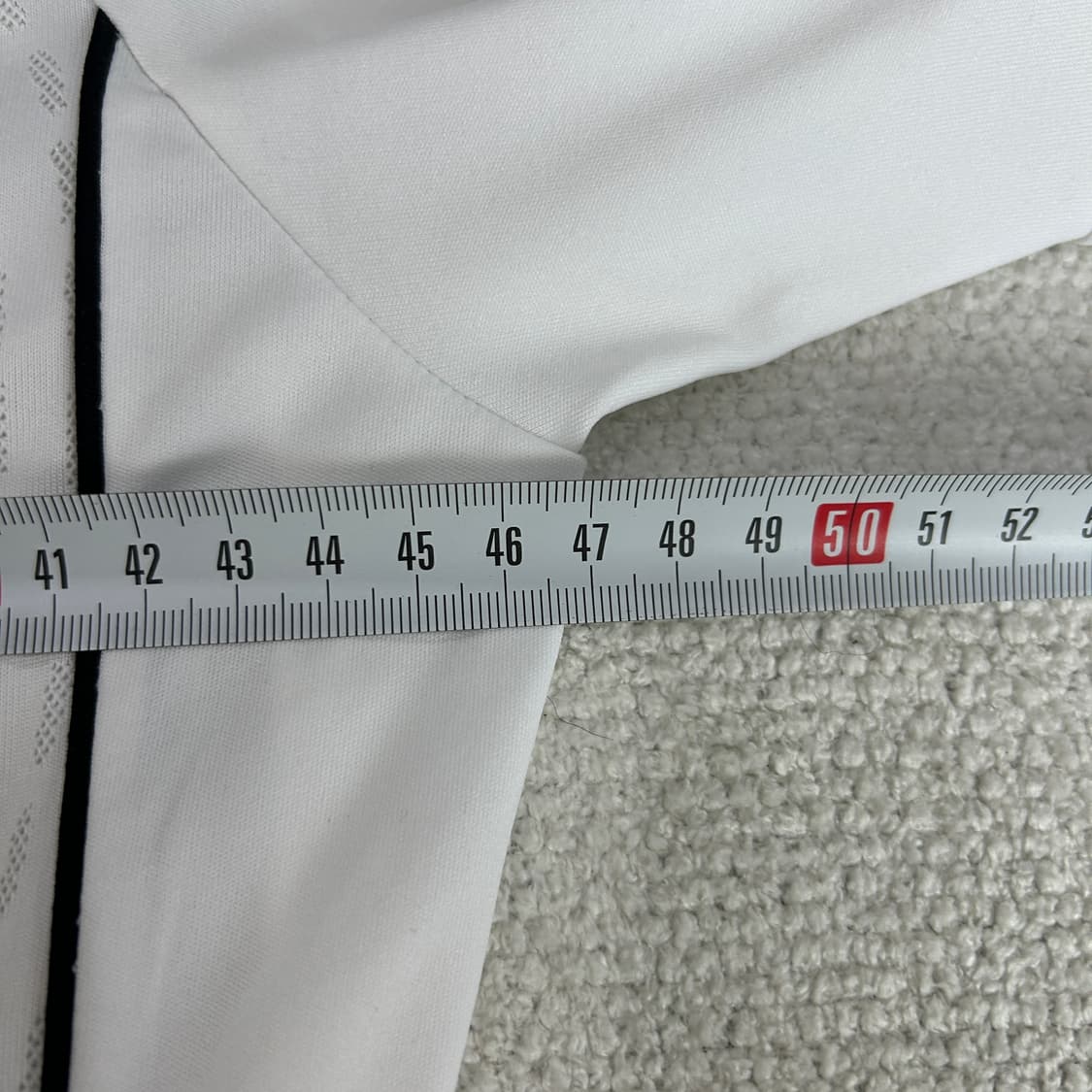 아디다스 화이트 긴팔 유니폼 m 상품이미지4