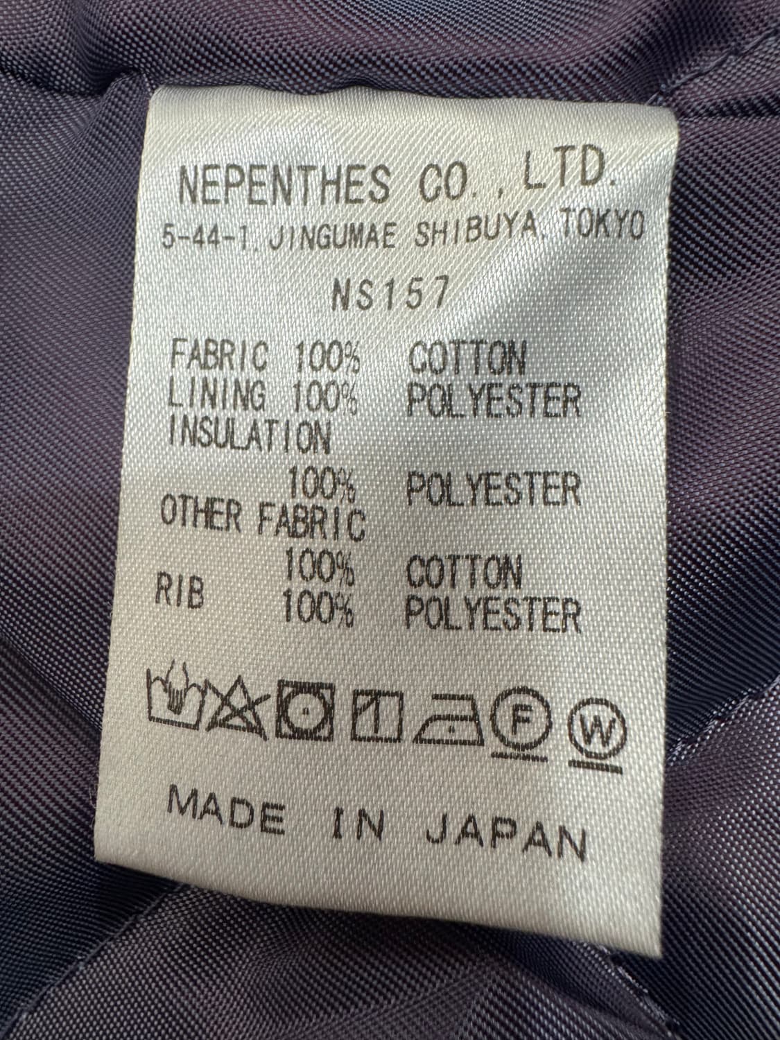 [XL][110] 니들스 16oz 코튼 캔버스 럼버잭 코트 블랙 상품이미지8