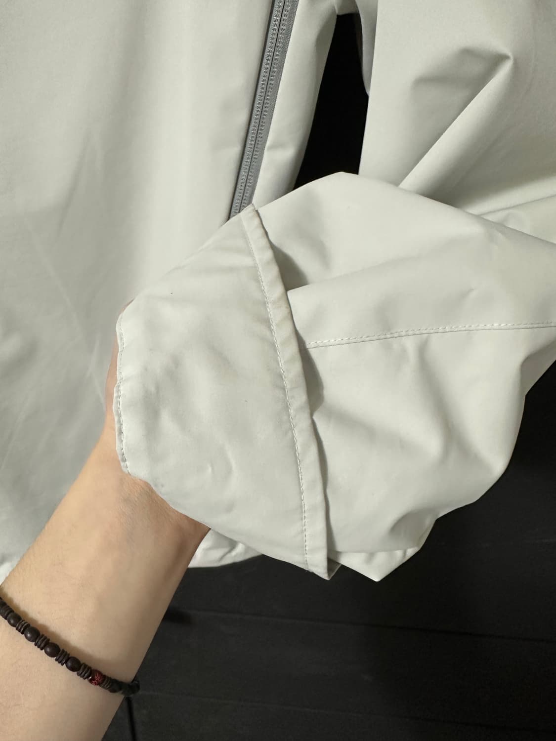 산산기어 지퍼자켓 오프화이트 3사이즈  상품이미지5