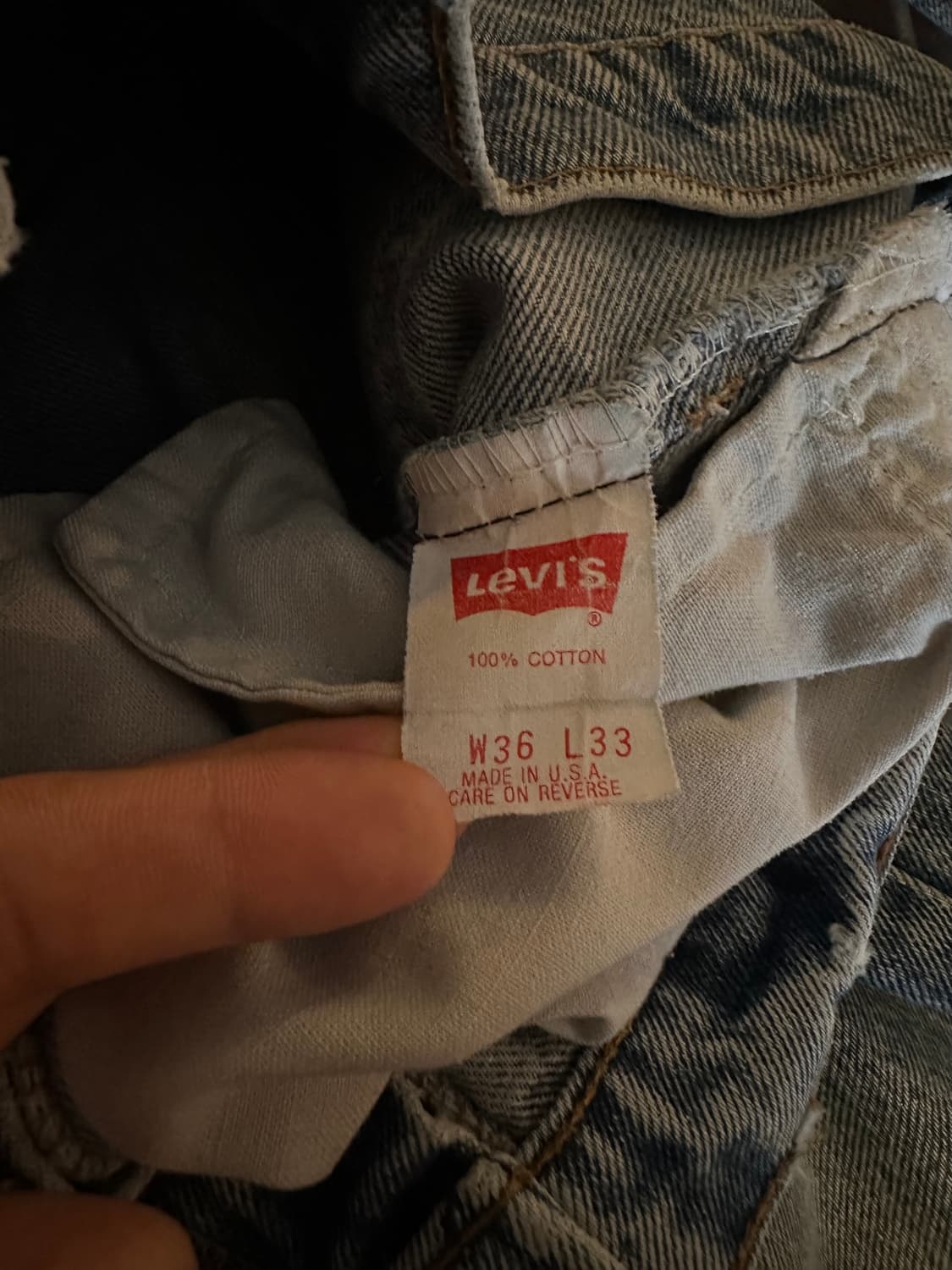 80s USA Levis 517 Boot Cut Denim Pants 상품이미지6