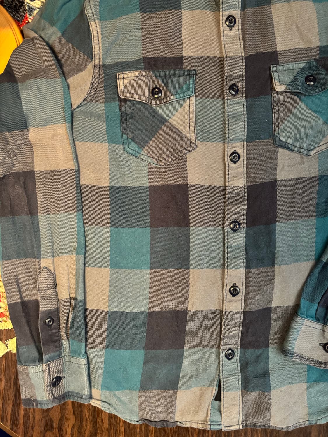 Vans Box Flannel Shirt check pattern 상품이미지5