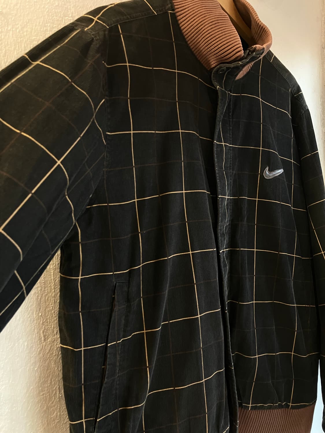 나이키 코듀로이 체크 자켓 XXL 상품이미지3