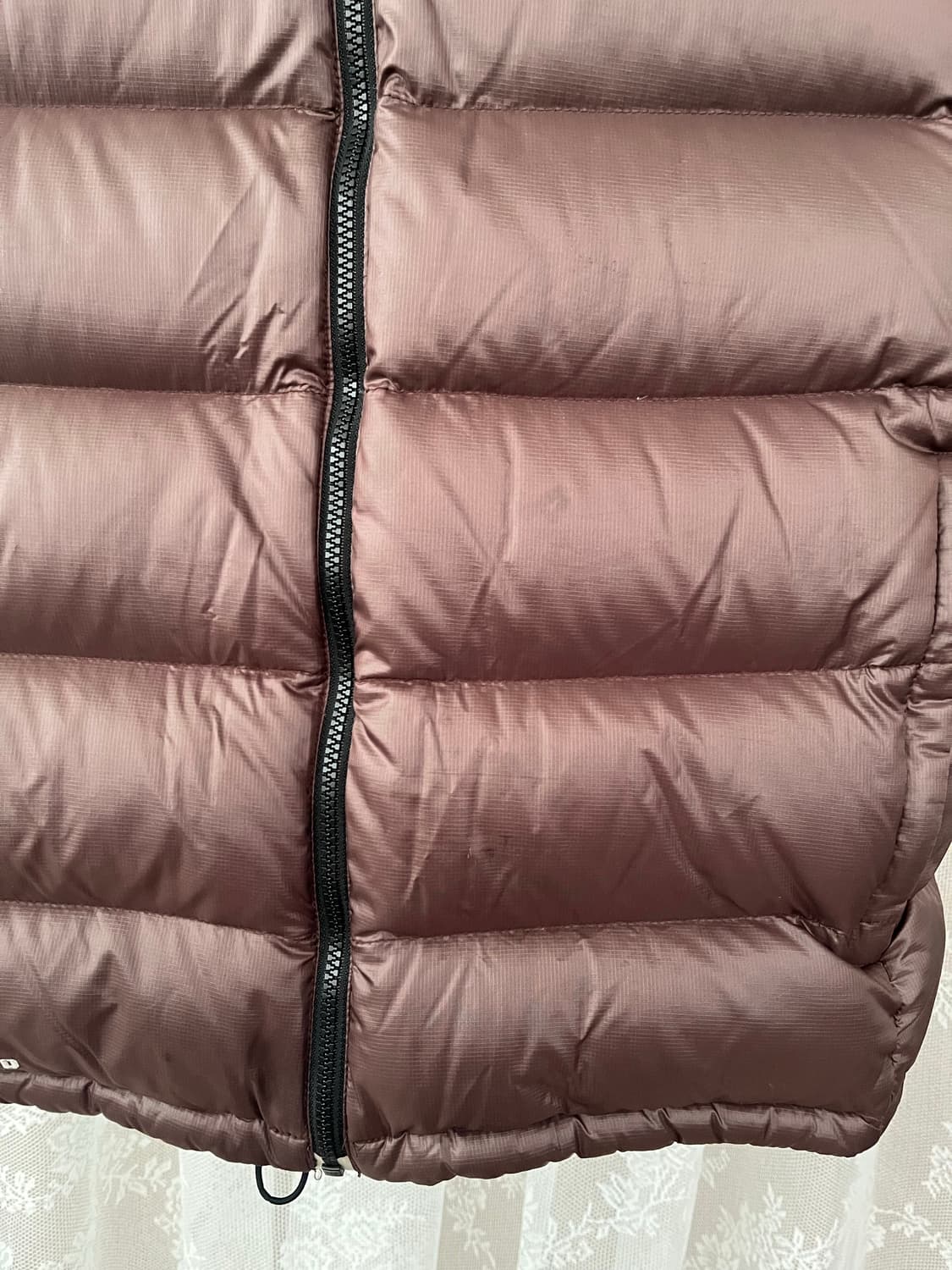 100) 노스페이스 700 초코브라운 패딩 조끼 베스트 상품이미지4