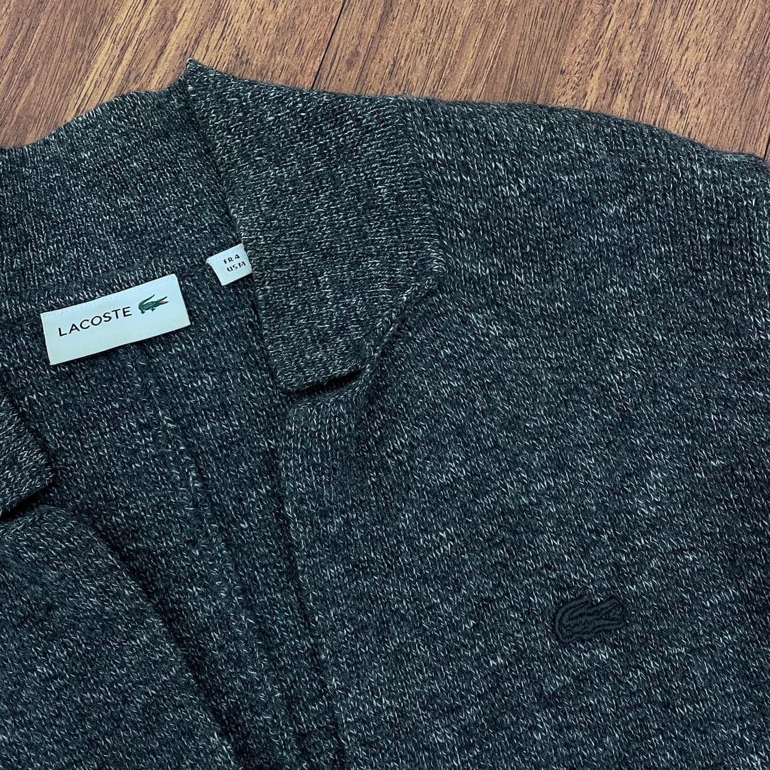 라코스테 차콜 가디건 상품이미지2