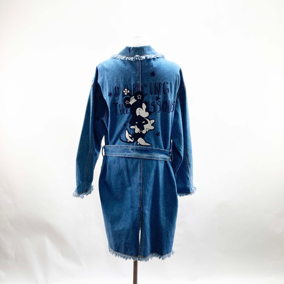 에고이스트 데님코트 벨트포함 상태최상 FREE  상품이미지3