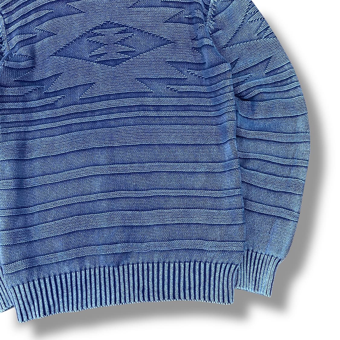 나바호 자카드 패턴 코튼 니트 y09526 상품이미지8