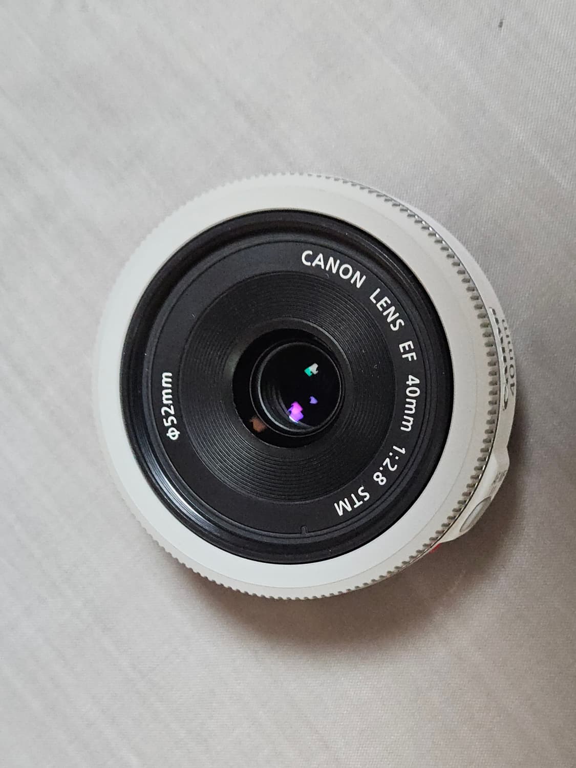 캐논 EF 40mm f/2.8 STM 렌즈 화이트 상품이미지4