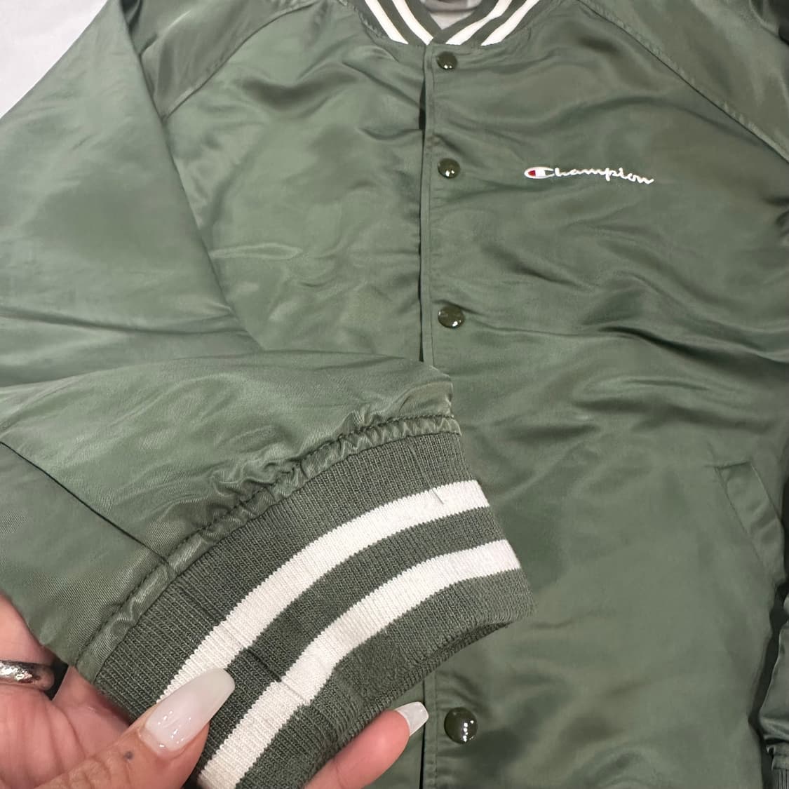 챔피온 재팬 액션스타일 베이스볼 스타디움 자켓XL 상품이미지6