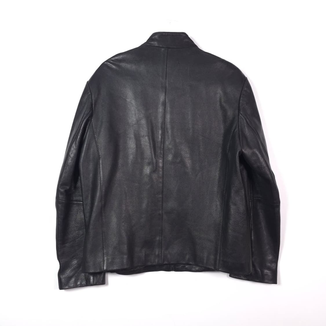 MCALLEN 미니멀 리얼 양가죽 집업 자켓 2XL 상품이미지5