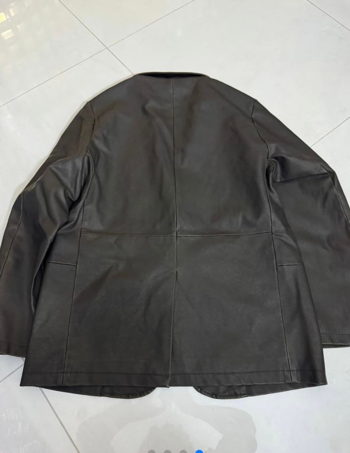 BEAMS 남성 가죽 블레이저 상품이미지4