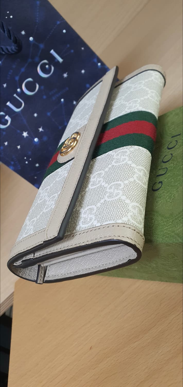 (미사용)구찌 오피디아 신형 장지갑/지갑 새상품급 정품(감정O) 상품이미지6