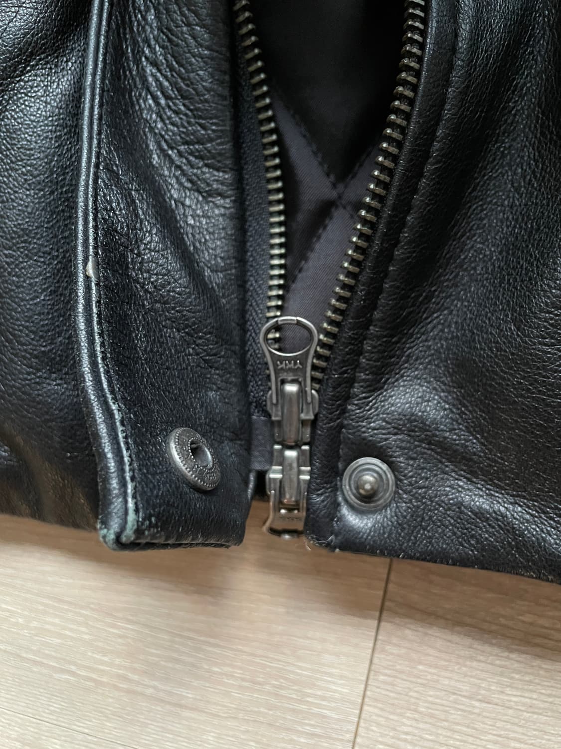 90s 올드갭 우먼스 레더 카코트 gap carcoat 상품이미지6